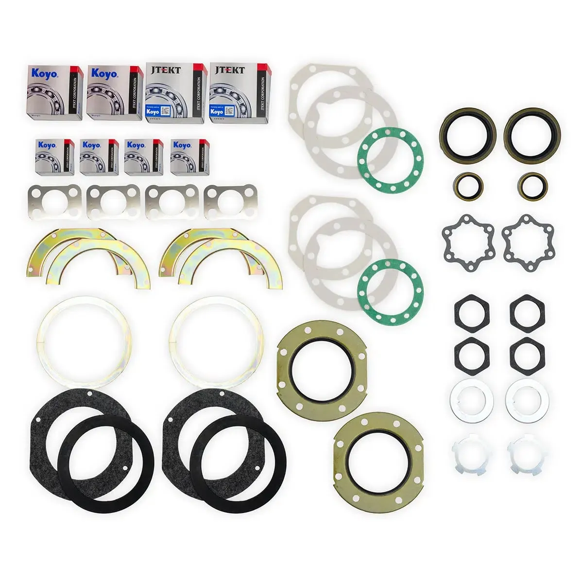 Front wheel hub bearing
